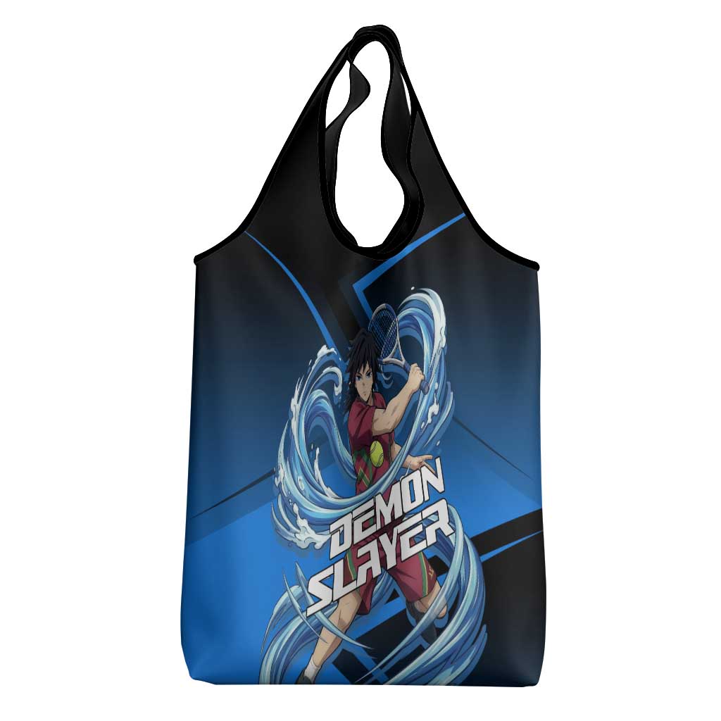 Giyuu Tomioka Water Serve Grocery Bag Sporty Anime Mashup Style