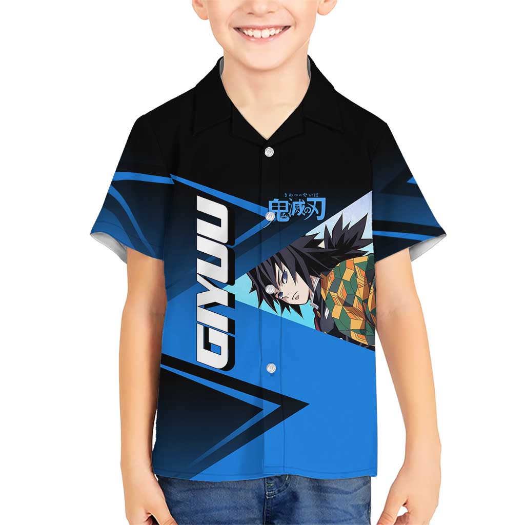 Giyuu Tomioka Water Serve Hawaiian Shirt Sporty Anime Mashup Style