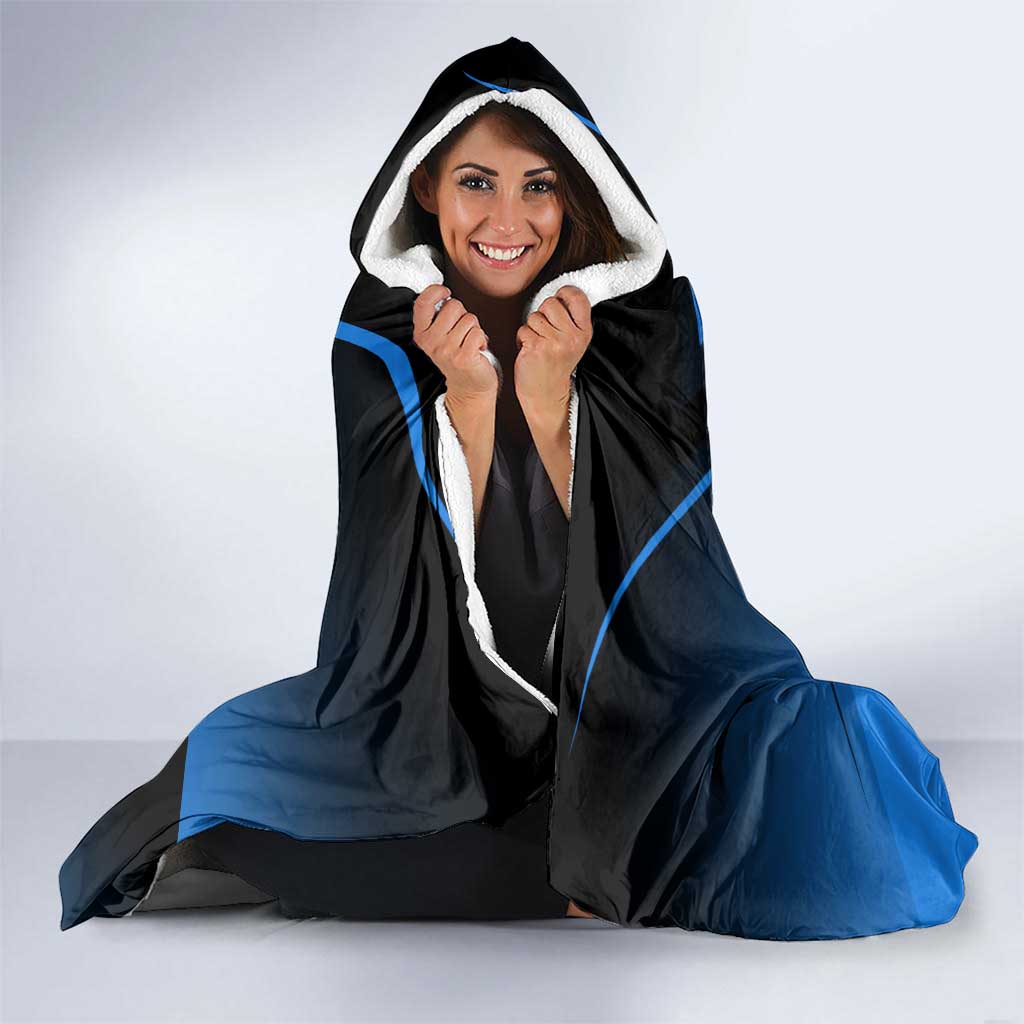 Giyuu Tomioka Water Serve Hooded Blanket Sporty Anime Mashup Style