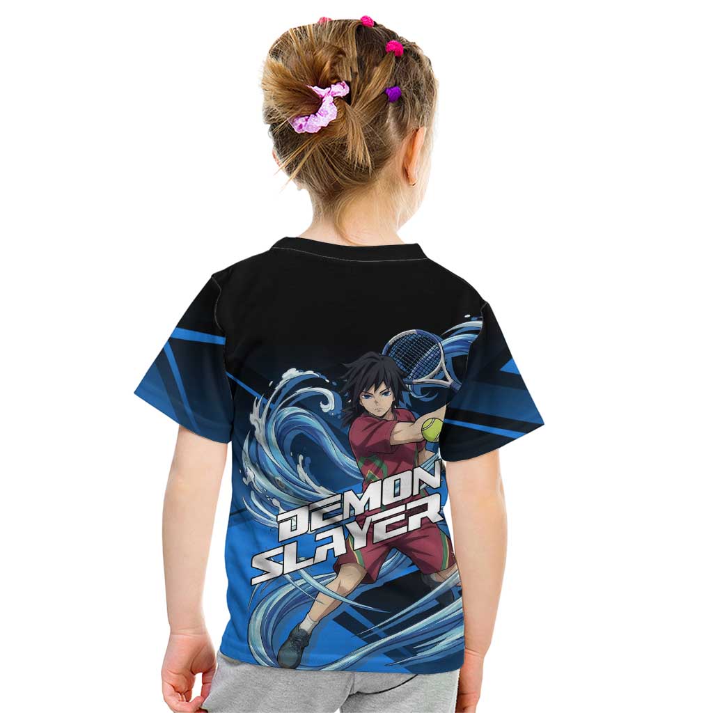 Giyuu Tomioka Water Serve Kid T Shirt Sporty Anime Mashup Style