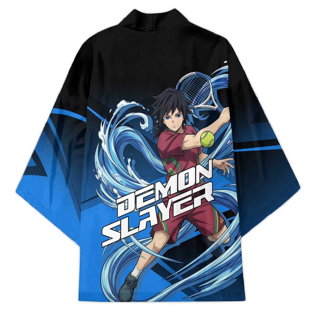 Giyuu Tomioka Water Serve Kimono Sporty Anime Mashup Style