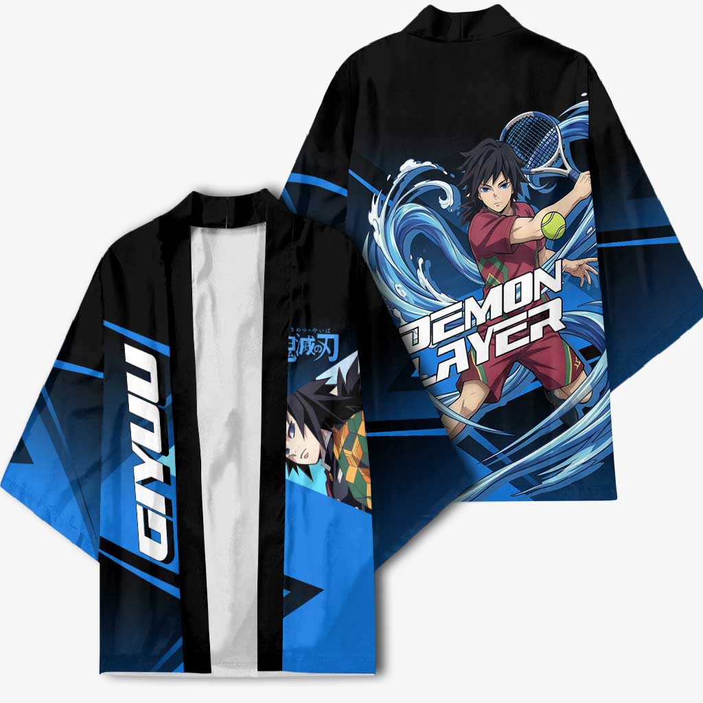 Giyuu Tomioka Water Serve Kimono Sporty Anime Mashup Style