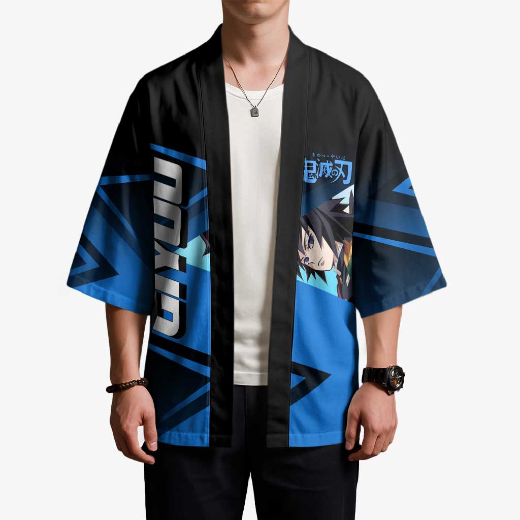 Giyuu Tomioka Water Serve Kimono Sporty Anime Mashup Style