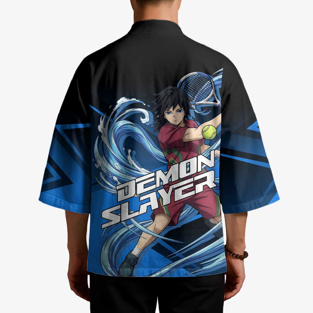 Giyuu Tomioka Water Serve Kimono Sporty Anime Mashup Style