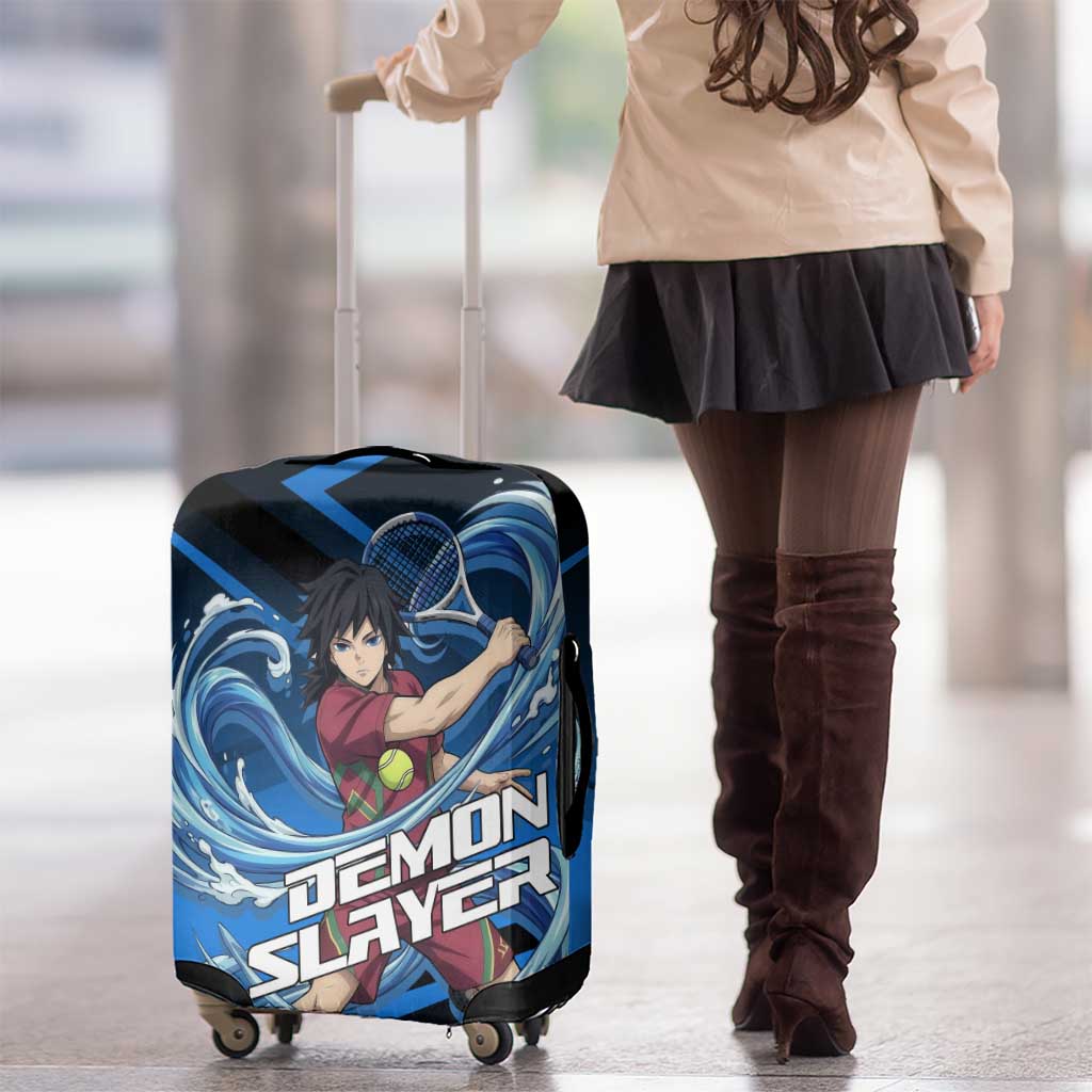 Giyuu Tomioka Water Serve Luggage Cover Sporty Anime Mashup Style