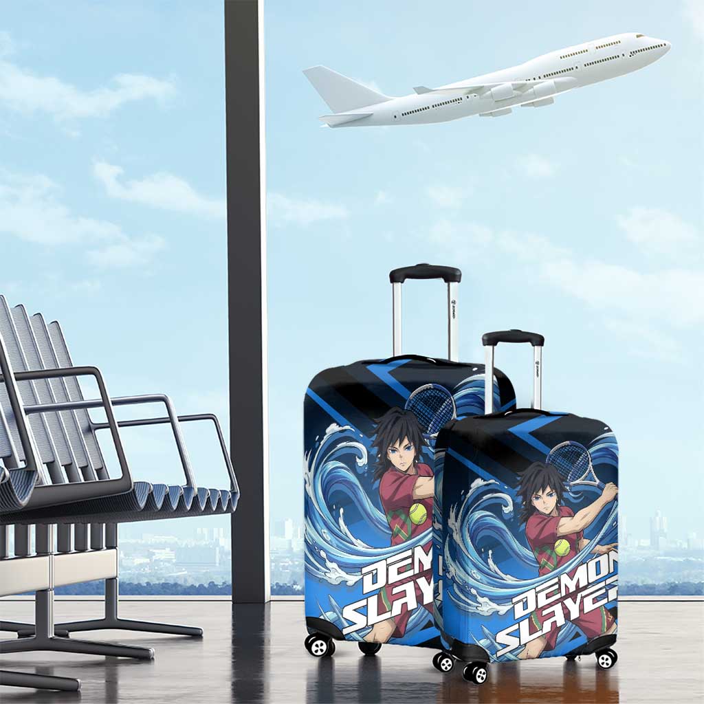 Giyuu Tomioka Water Serve Luggage Cover Sporty Anime Mashup Style