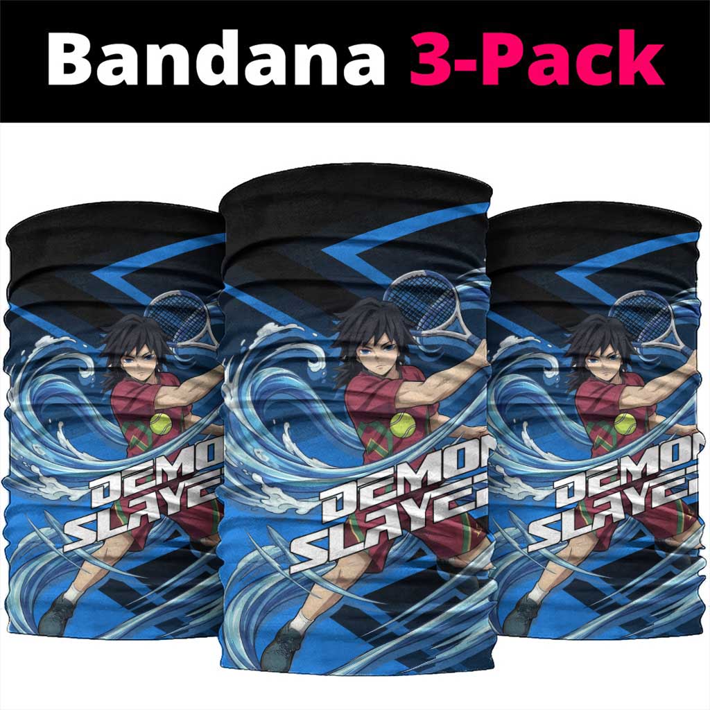 Giyuu Tomioka Water Serve Neck Gaiter Sporty Anime Mashup Style