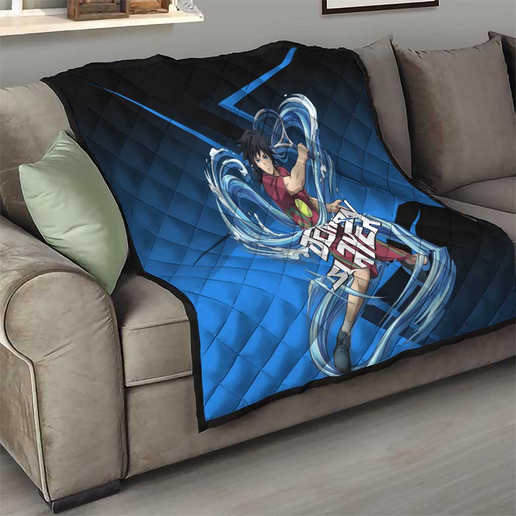 Giyuu Tomioka Water Serve Quilt Sporty Anime Mashup Style