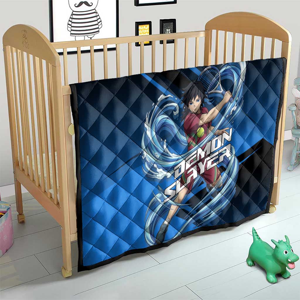 Giyuu Tomioka Water Serve Quilt Sporty Anime Mashup Style