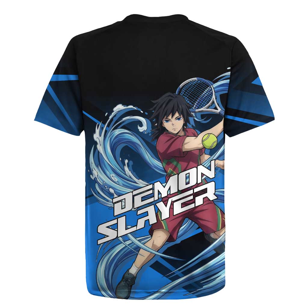 Giyuu Tomioka Water Serve Rugby Jersey Sporty Anime Mashup Style
