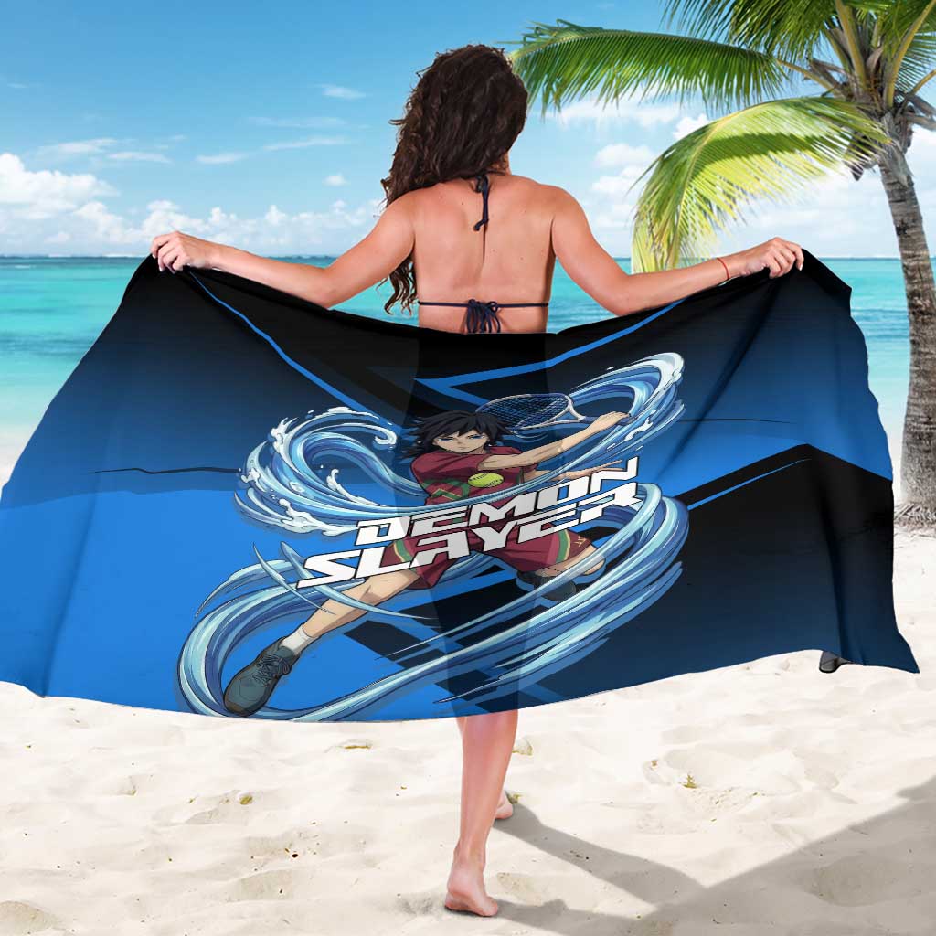 Giyuu Tomioka Water Serve Sarong Sporty Anime Mashup Style