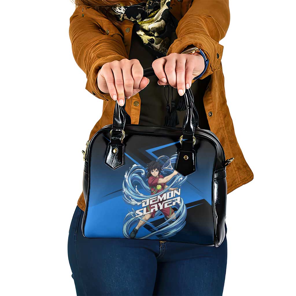 Giyuu Tomioka Water Serve Shoulder Handbag Sporty Anime Mashup Style