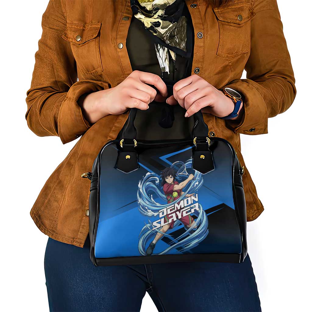 Giyuu Tomioka Water Serve Shoulder Handbag Sporty Anime Mashup Style