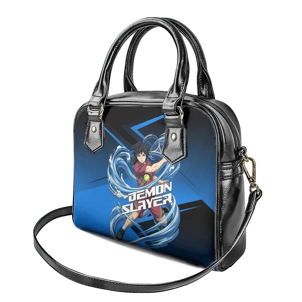 Giyuu Tomioka Water Serve Shoulder Handbag Sporty Anime Mashup Style