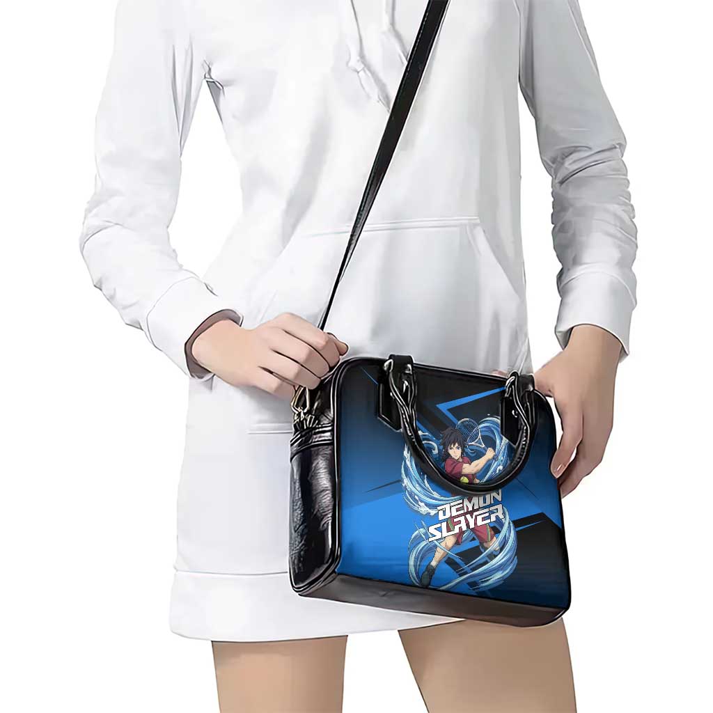 Giyuu Tomioka Water Serve Shoulder Handbag Sporty Anime Mashup Style