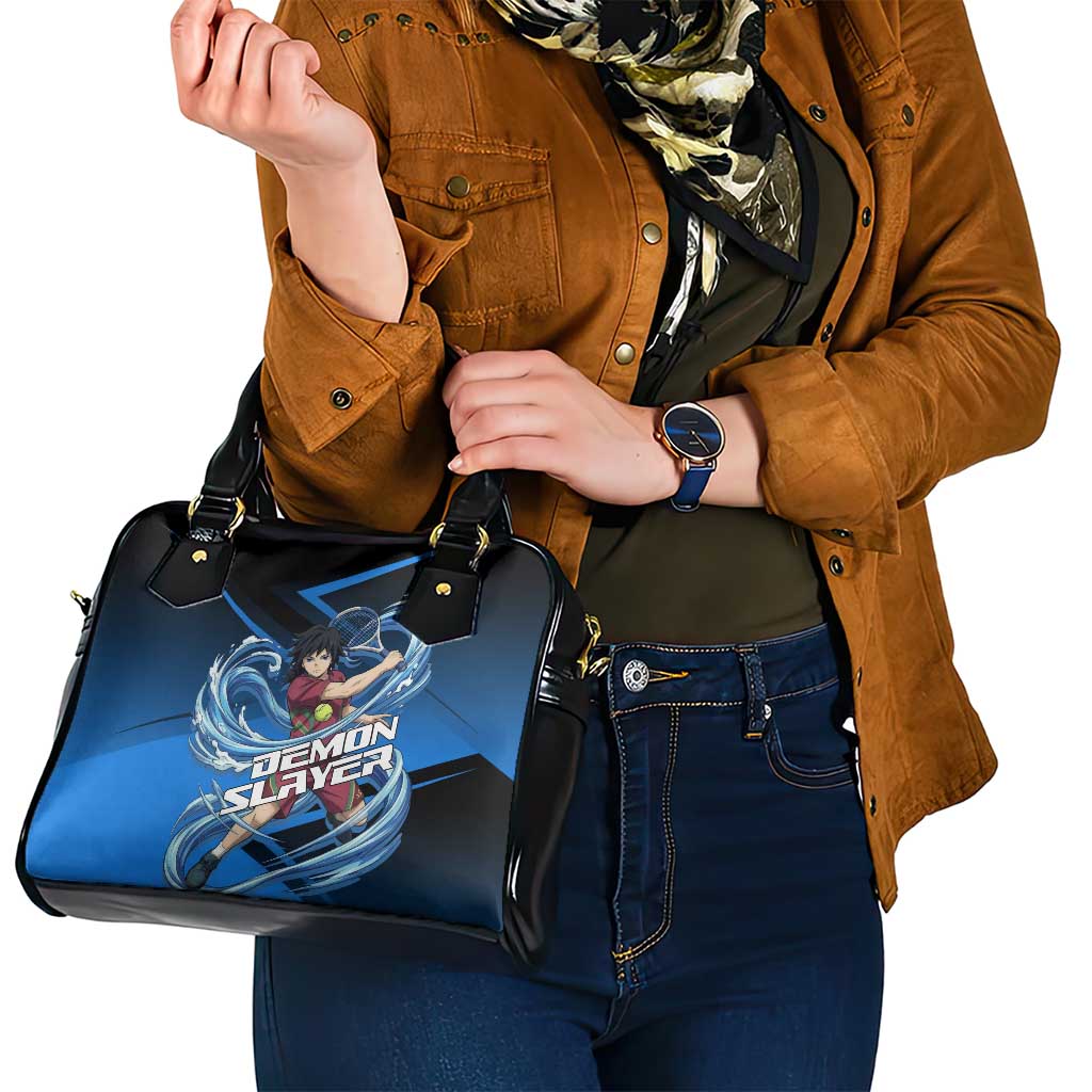 Giyuu Tomioka Water Serve Shoulder Handbag Sporty Anime Mashup Style