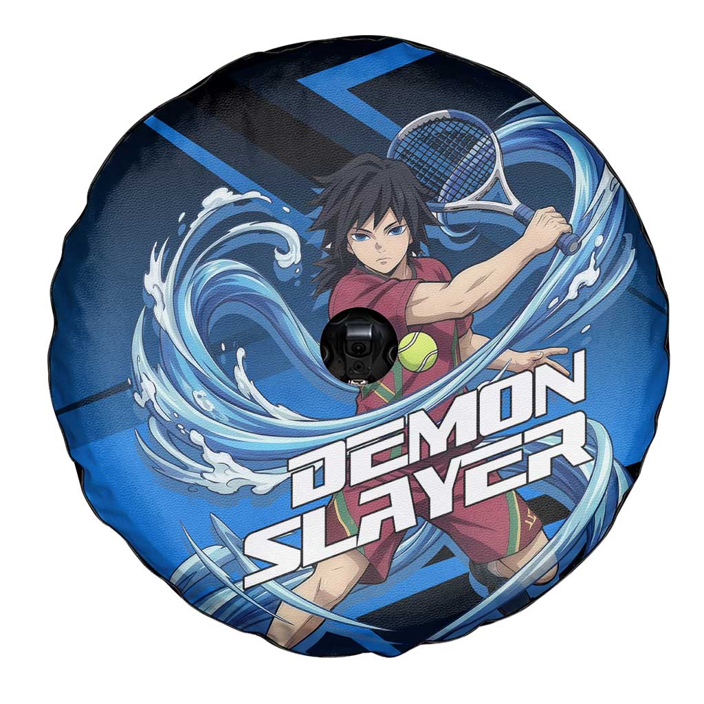 Giyuu Tomioka Water Serve Spare Tire Cover Sporty Anime Mashup Style
