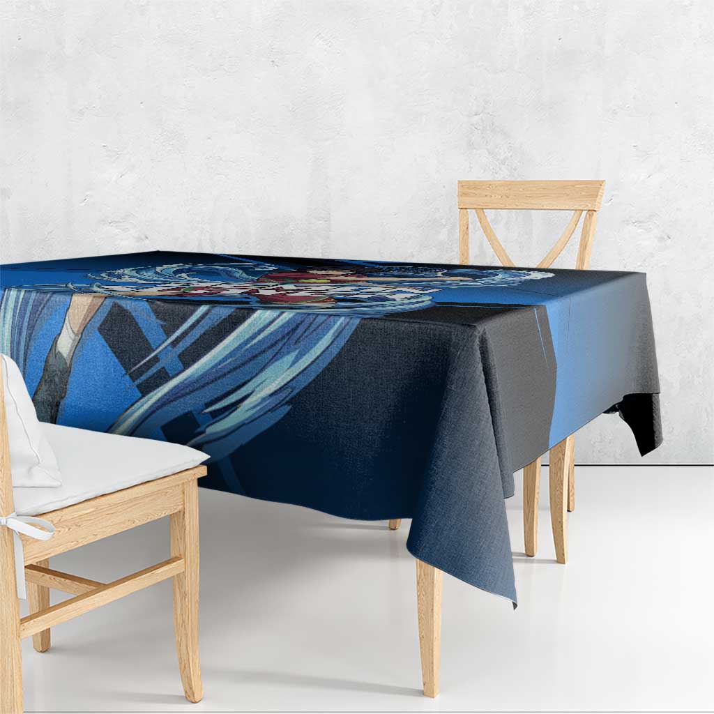 Giyuu Tomioka Water Serve Tablecloth Sporty Anime Mashup Style