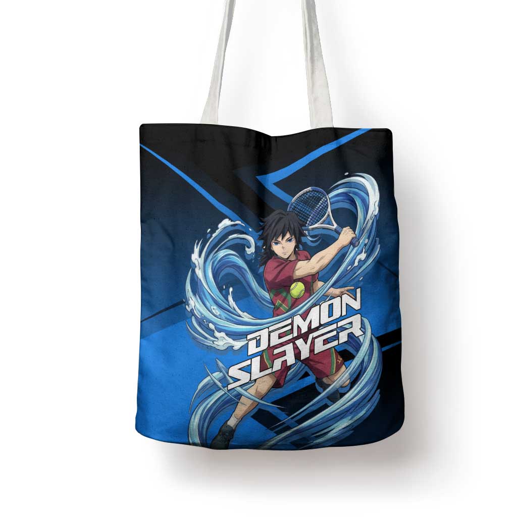 Giyuu Tomioka Water Serve Tote Bag Sporty Anime Mashup Style