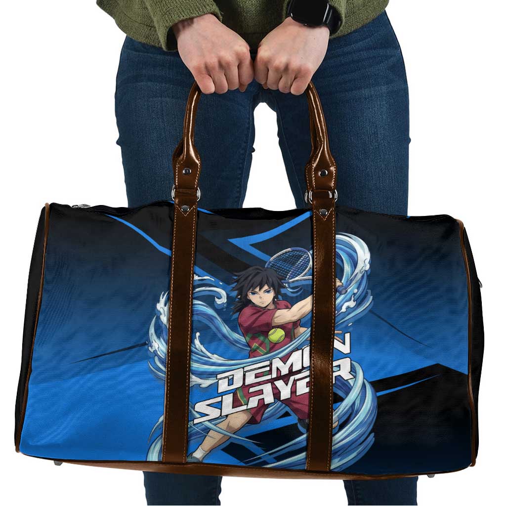 Giyuu Tomioka Water Serve Travel Bag Sporty Anime Mashup Style