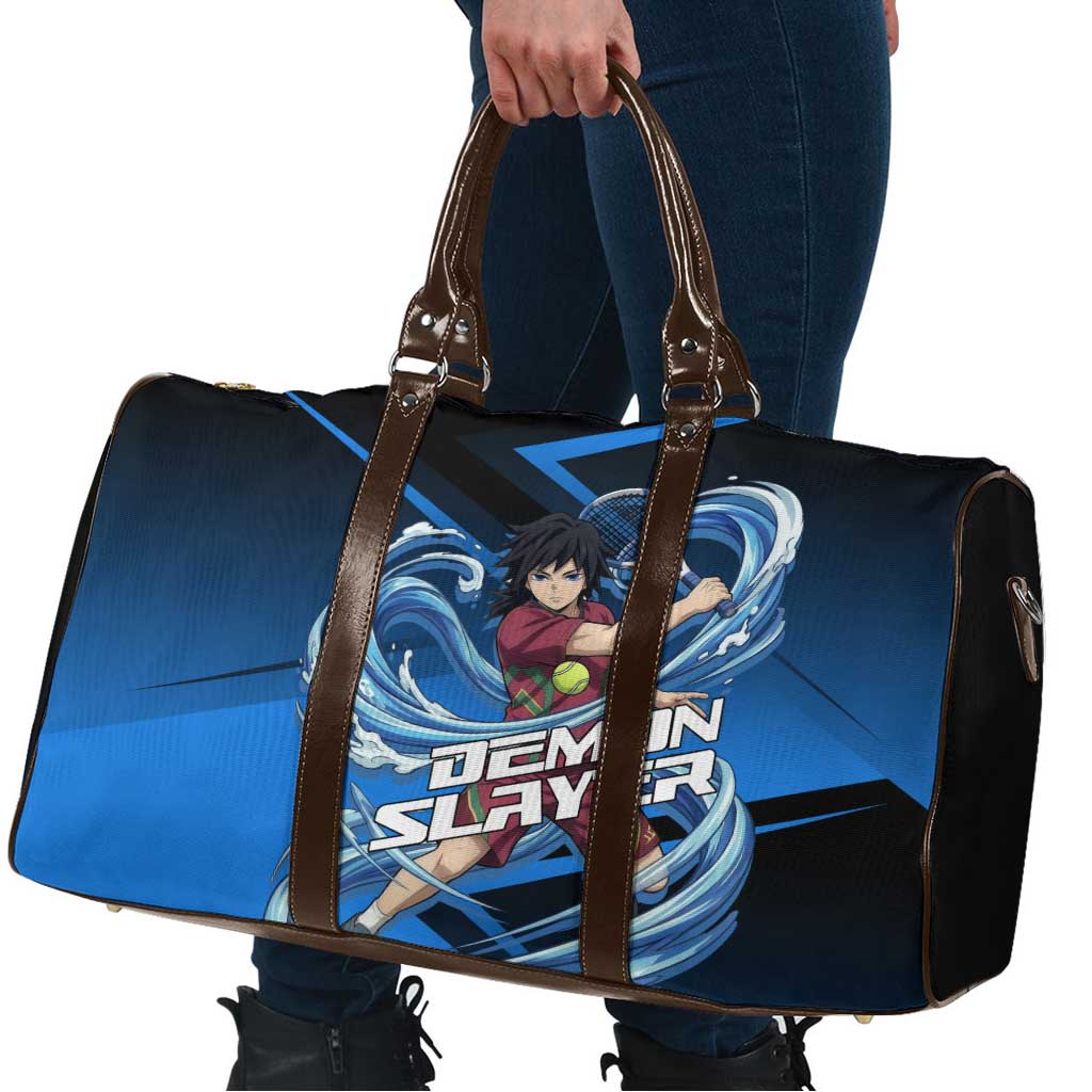 Giyuu Tomioka Water Serve Travel Bag Sporty Anime Mashup Style