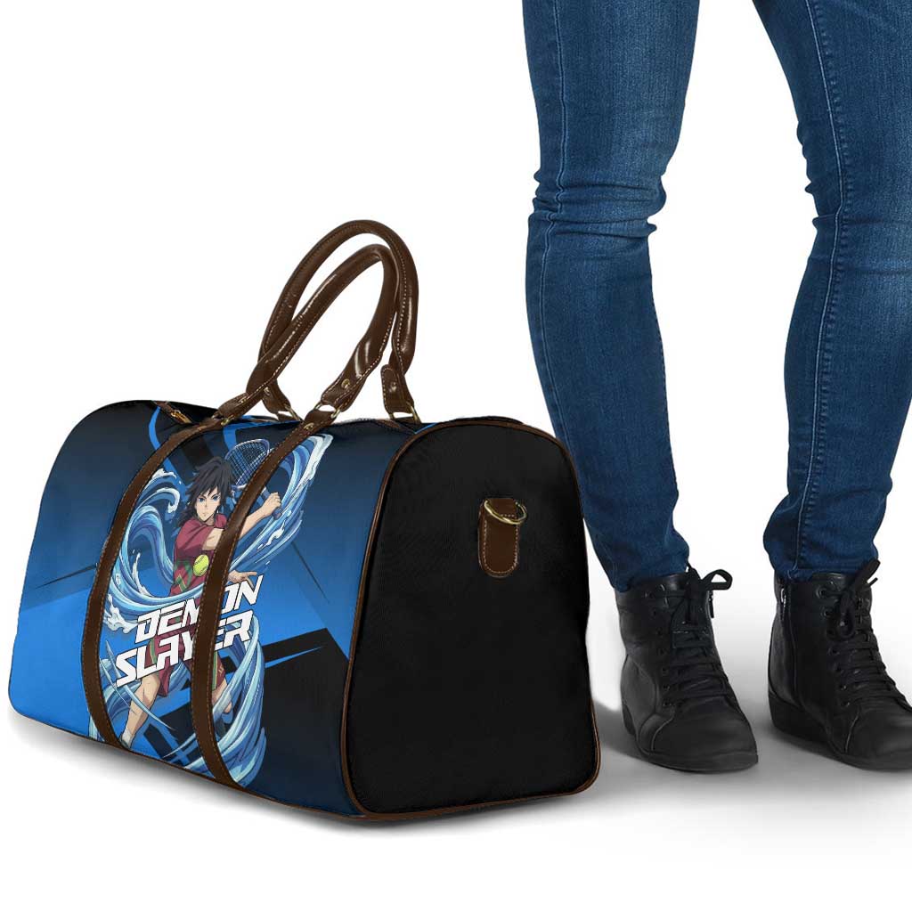 Giyuu Tomioka Water Serve Travel Bag Sporty Anime Mashup Style