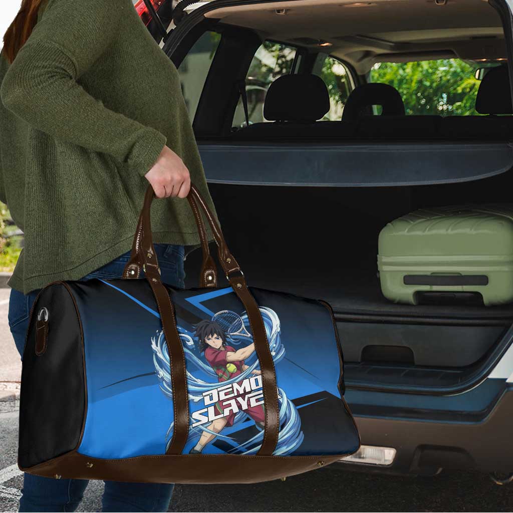 Giyuu Tomioka Water Serve Travel Bag Sporty Anime Mashup Style
