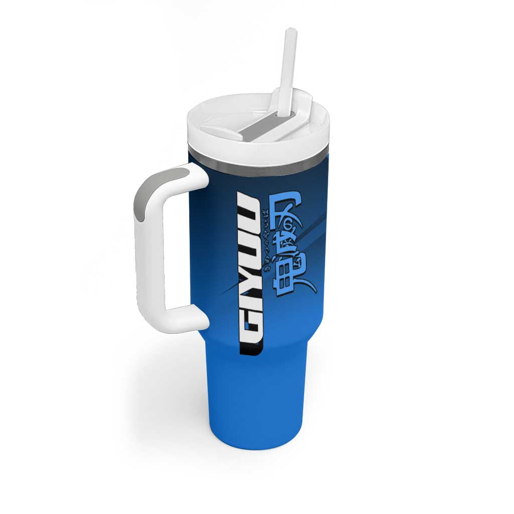 Giyuu Tomioka Water Serve Tumbler With Handle Sporty Anime Mashup Style