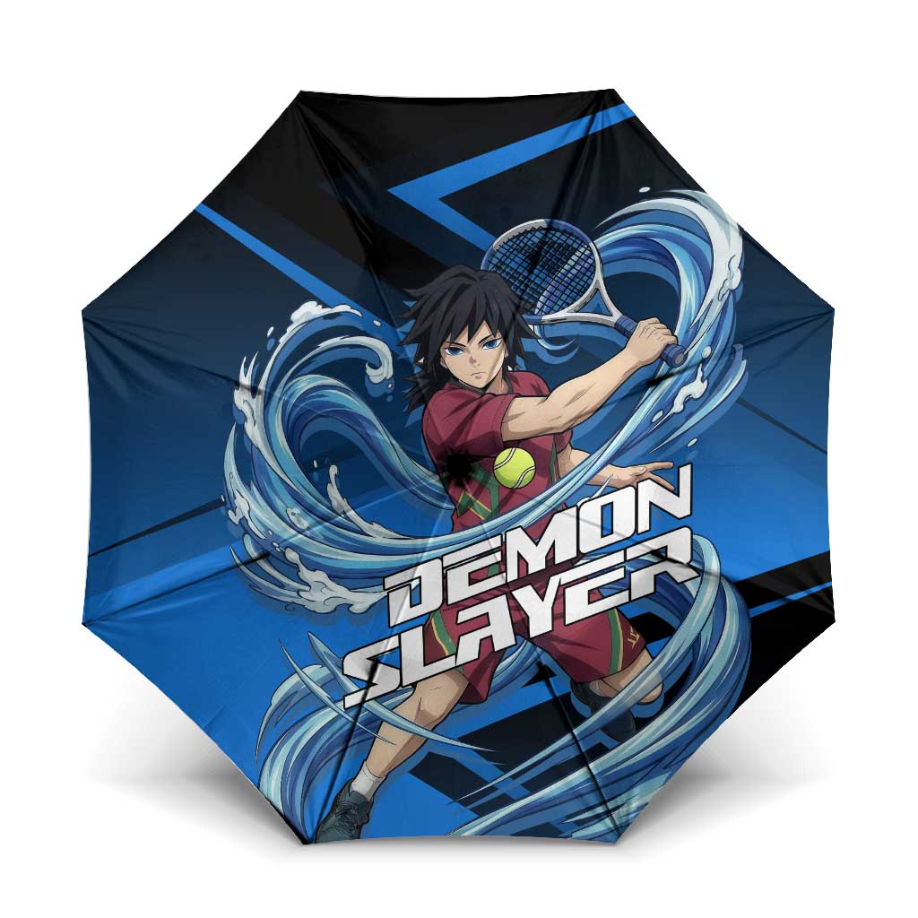 Giyuu Tomioka Water Serve Umbrella Sporty Anime Mashup Style
