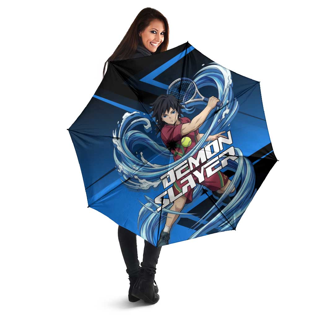 Giyuu Tomioka Water Serve Umbrella Sporty Anime Mashup Style