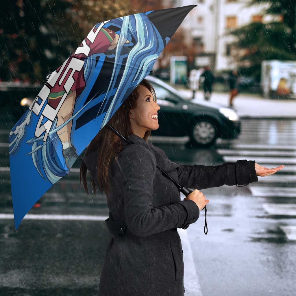 Giyuu Tomioka Water Serve Umbrella Sporty Anime Mashup Style