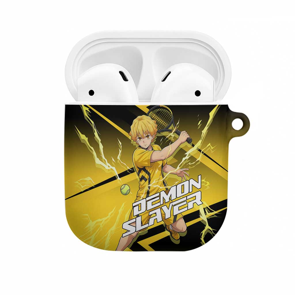 Zenitsu Agatsuma Thunder Smash AirPods Case Sporty Anime Mashup Style