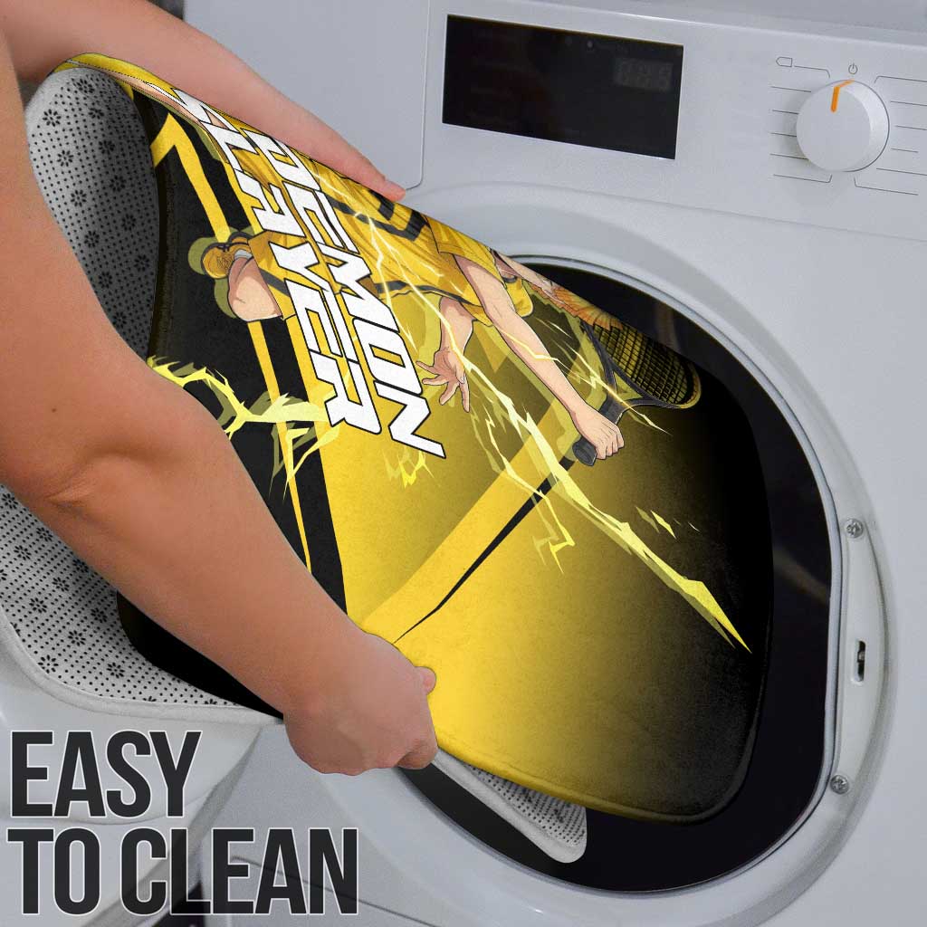 Zenitsu Agatsuma Thunder Smash Bathroom Set Sporty Anime Mashup Style