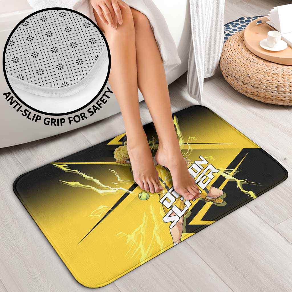 Zenitsu Agatsuma Thunder Smash Bathroom Set Sporty Anime Mashup Style