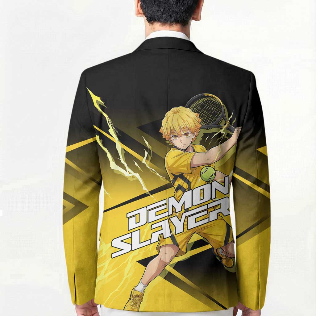 Zenitsu Agatsuma Thunder Smash Blazer Sporty Anime Mashup Style