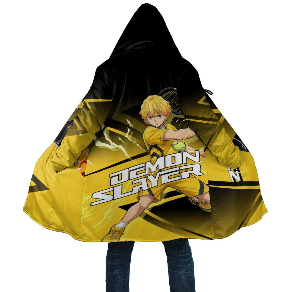 Zenitsu Agatsuma Thunder Smash Cloak Sporty Anime Mashup Style
