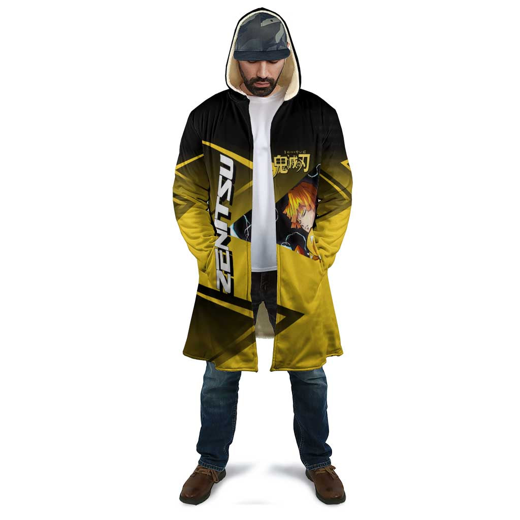 Zenitsu Agatsuma Thunder Smash Cloak Sporty Anime Mashup Style