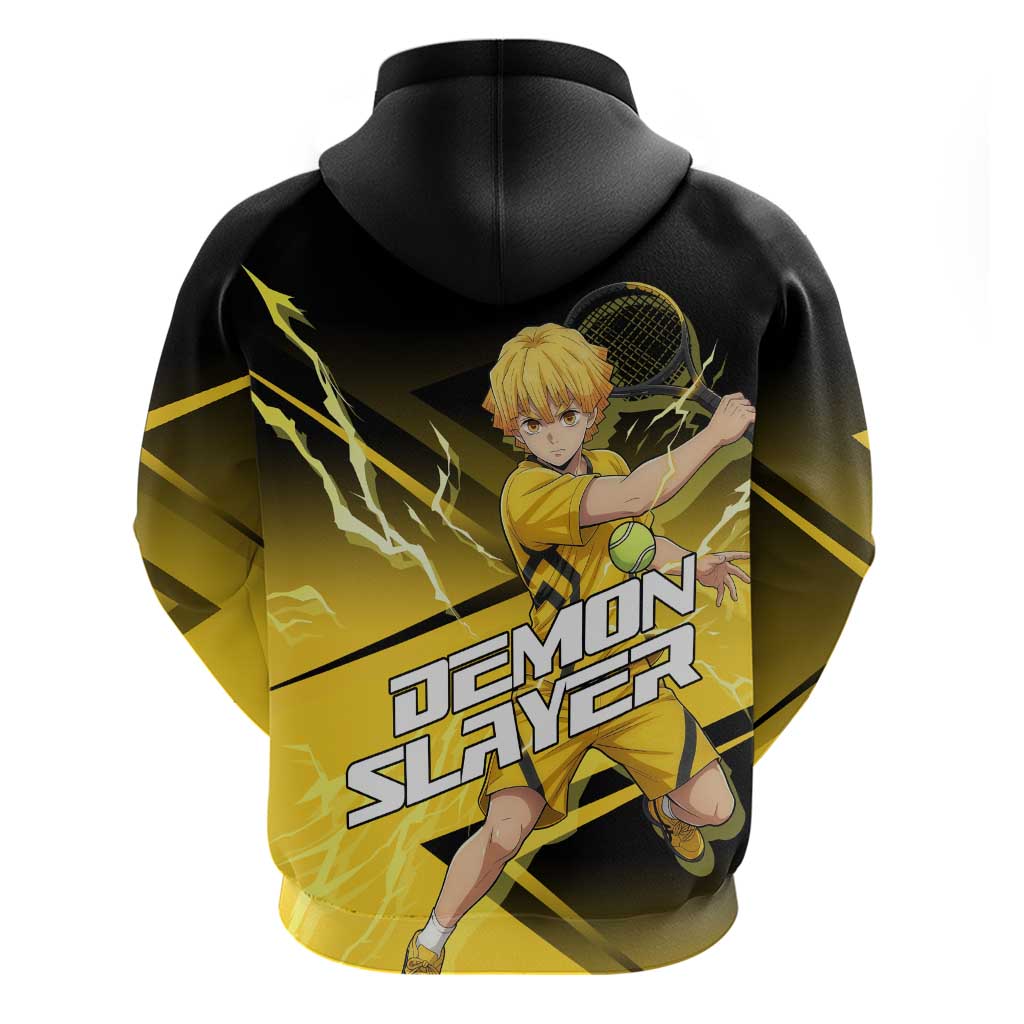 Zenitsu Agatsuma Thunder Smash Hoodie Sporty Anime Mashup Style