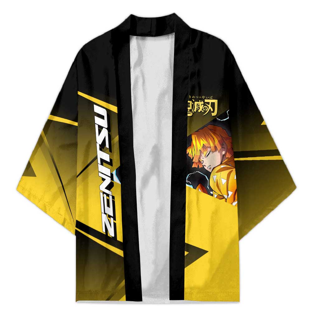 Zenitsu Agatsuma Thunder Smash Kimono Sporty Anime Mashup Style