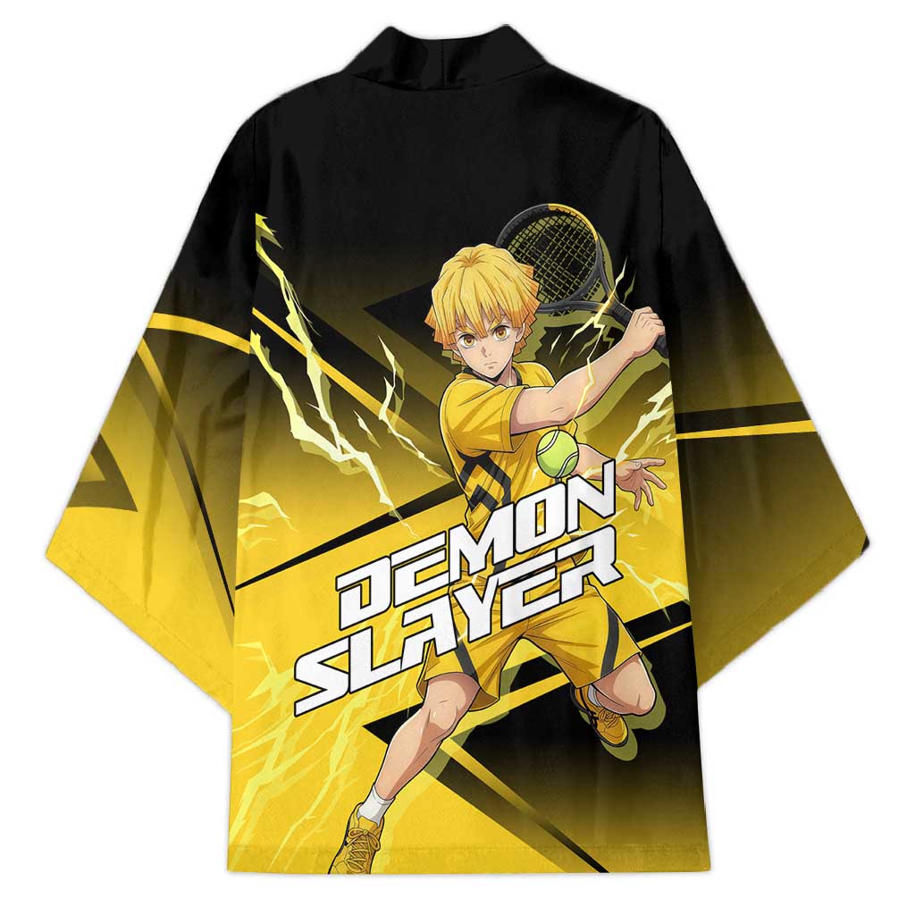 Zenitsu Agatsuma Thunder Smash Kimono Sporty Anime Mashup Style
