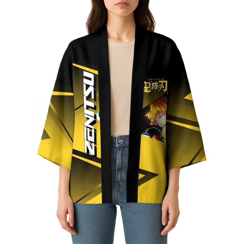 Zenitsu Agatsuma Thunder Smash Kimono Sporty Anime Mashup Style