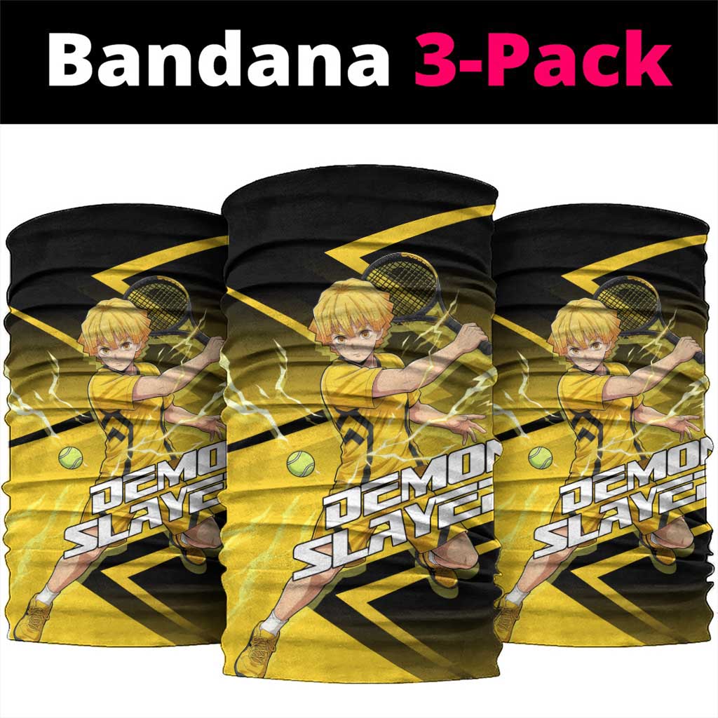 Zenitsu Agatsuma Thunder Smash Neck Gaiter Sporty Anime Mashup Style