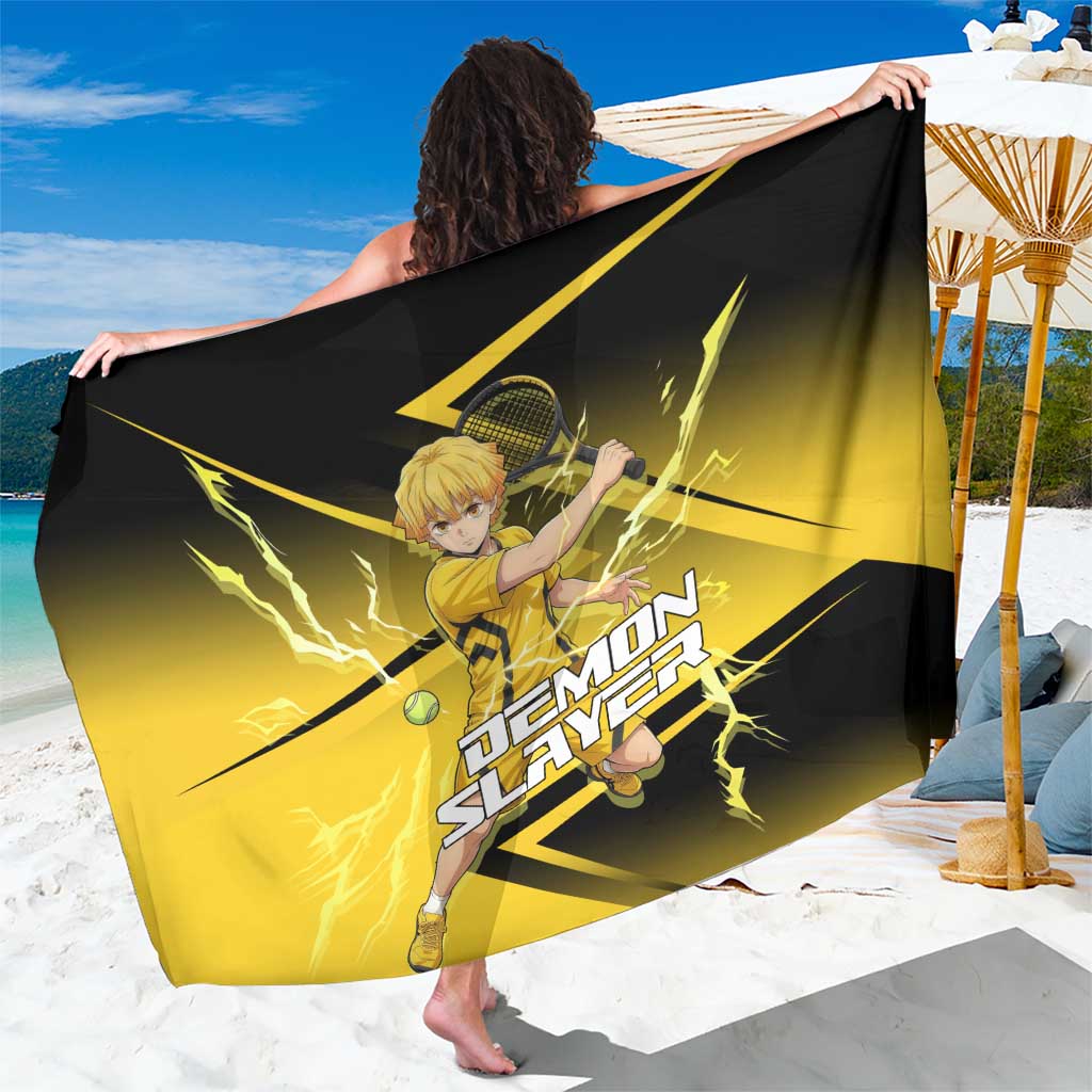 Zenitsu Agatsuma Thunder Smash Sarong Sporty Anime Mashup Style