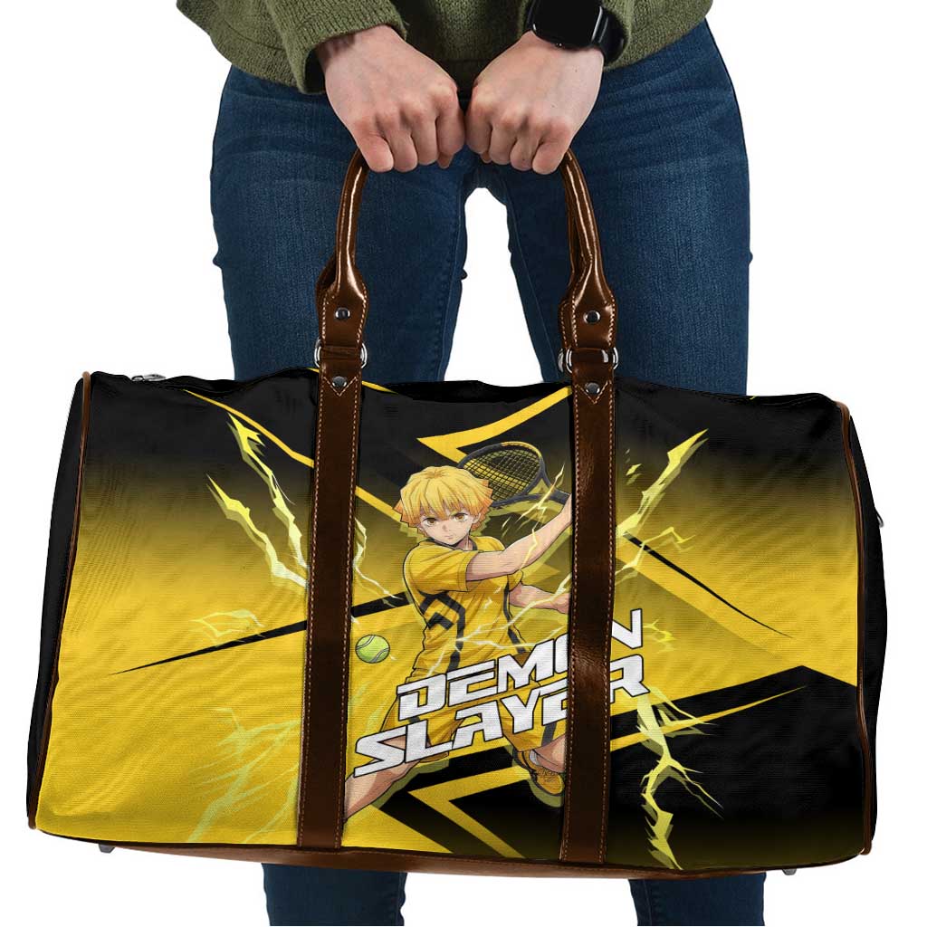 Zenitsu Agatsuma Thunder Smash Travel Bag Sporty Anime Mashup Style