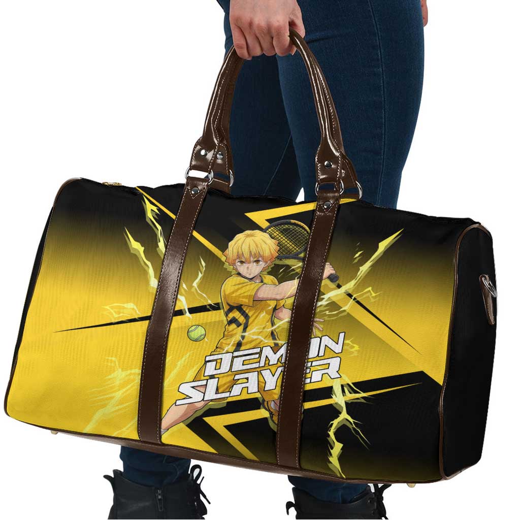 Zenitsu Agatsuma Thunder Smash Travel Bag Sporty Anime Mashup Style
