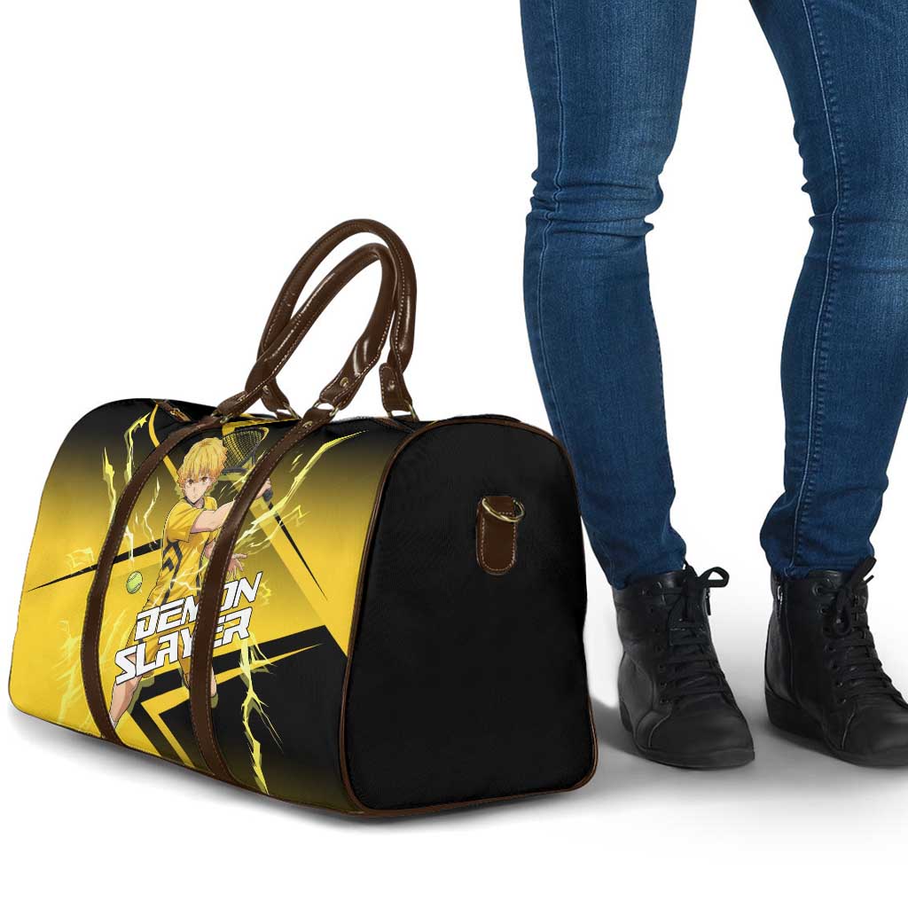 Zenitsu Agatsuma Thunder Smash Travel Bag Sporty Anime Mashup Style