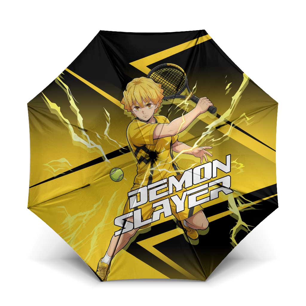 Zenitsu Agatsuma Thunder Smash Umbrella Sporty Anime Mashup Style