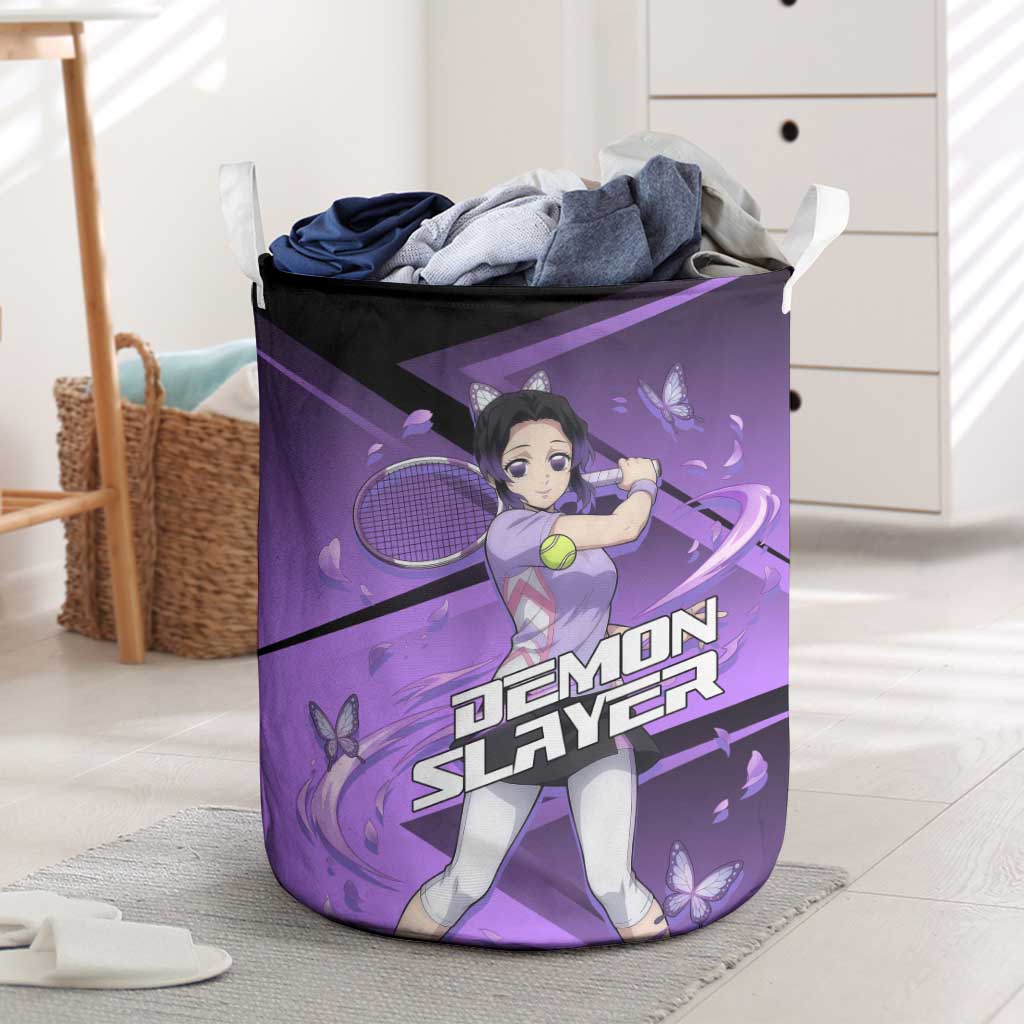 Shinobu Kocho Insect Rally Laundry Basket Sporty Anime Mashup Style