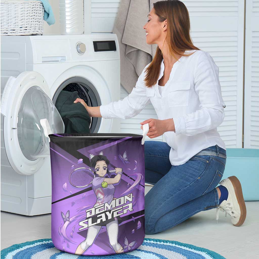 Shinobu Kocho Insect Rally Laundry Basket Sporty Anime Mashup Style