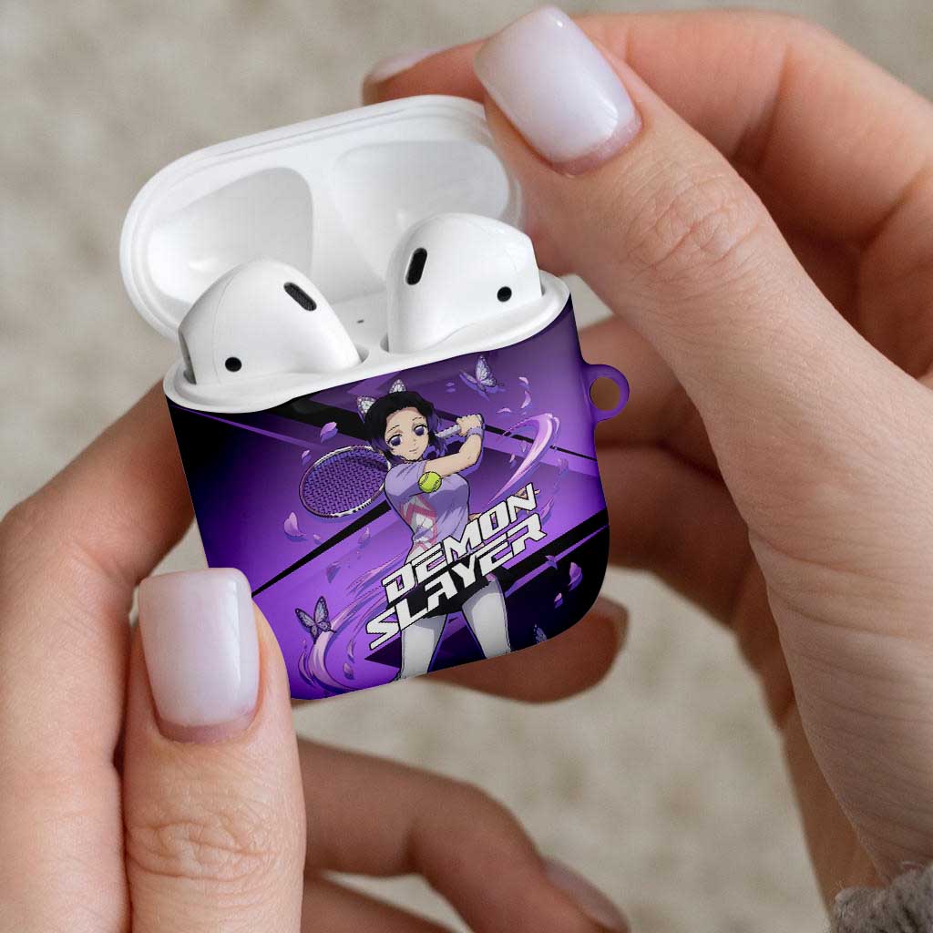 Shinobu Kocho Insect Rally AirPods Case Sporty Anime Mashup Style